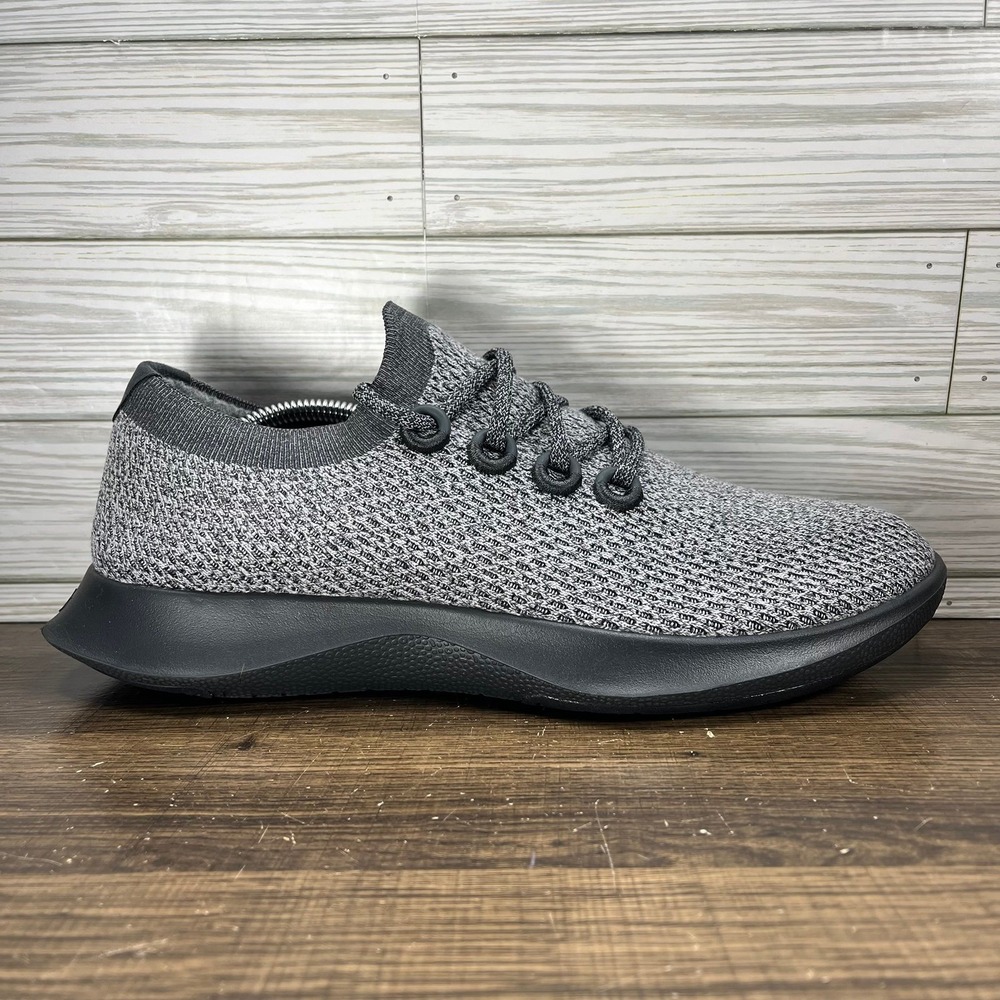 Allbirds Tree Dasher Men's Gray Black Shoes - Men's Size 11.5